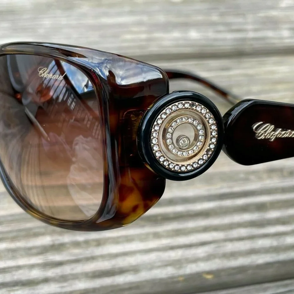 Chopard Women’s Brown Gradient Oversized Sunglasses